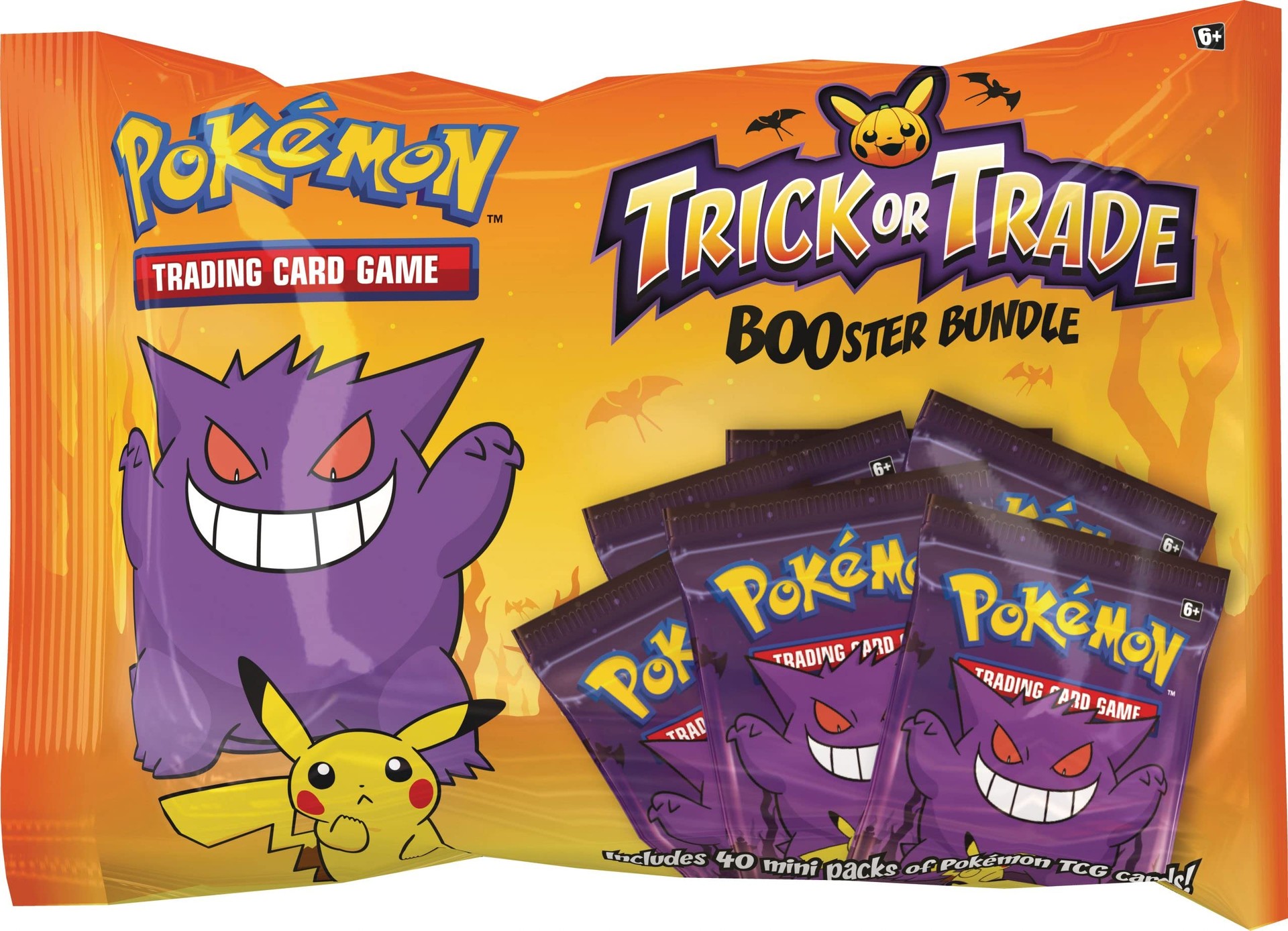 Pokemon TCG trick or trade halloween booster bundle pokemart